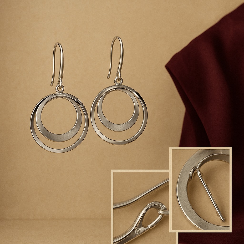 Silver Orbit Drops