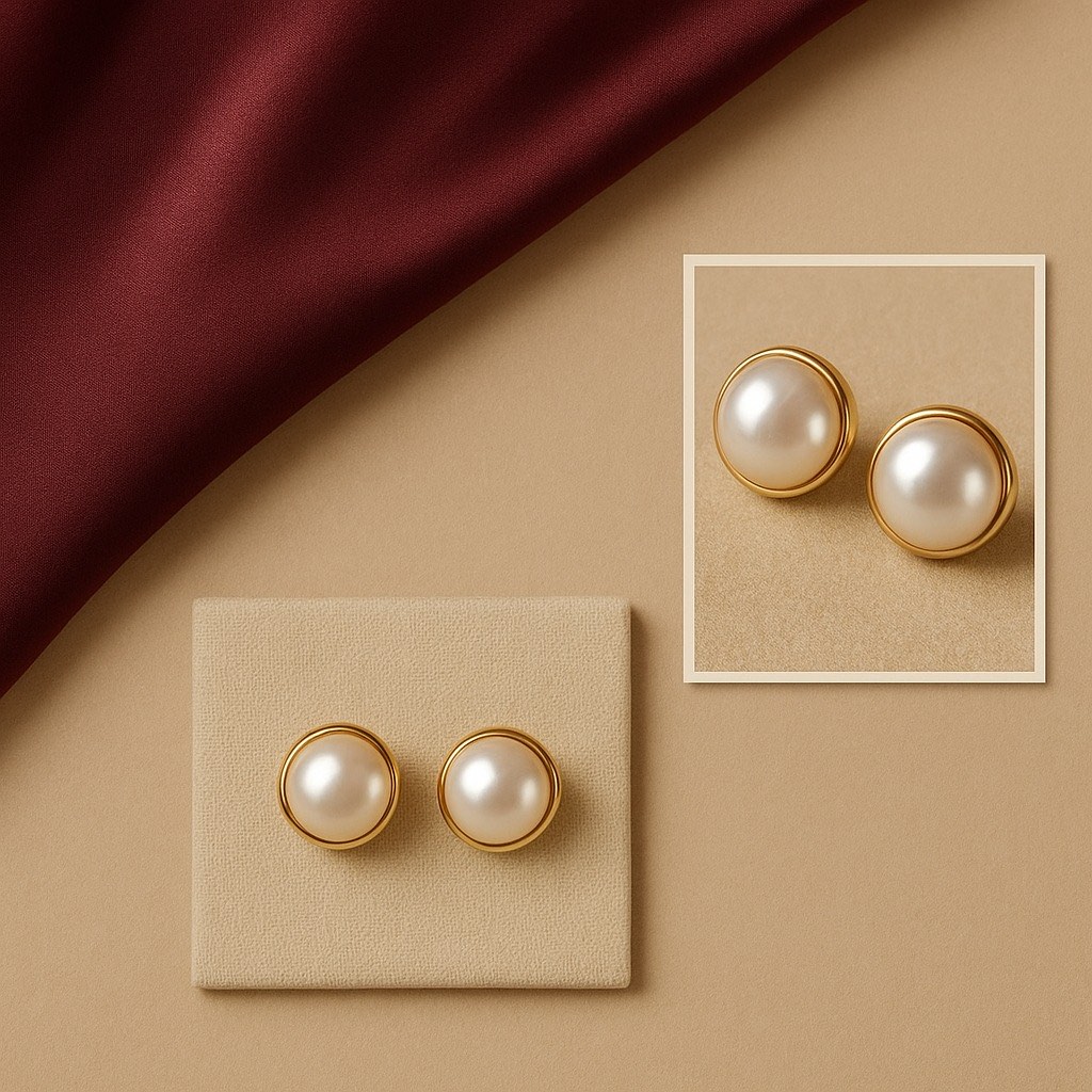 Pearl Stud Pair